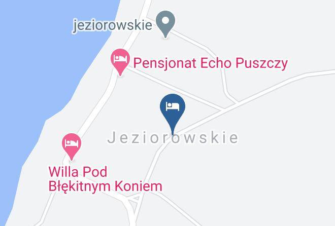 Gizycki - Pensjonat Echopuszczy Maps