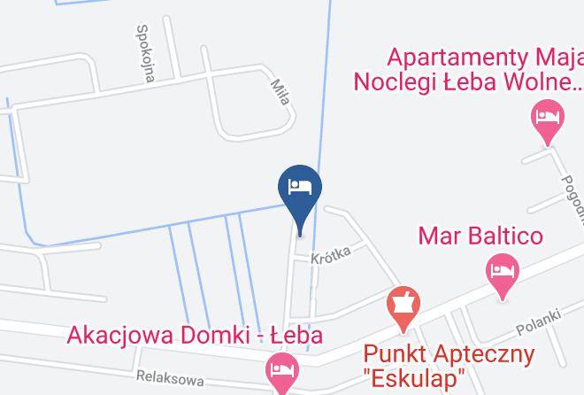 Leborski - Pensjonat Elzbieta I Maps