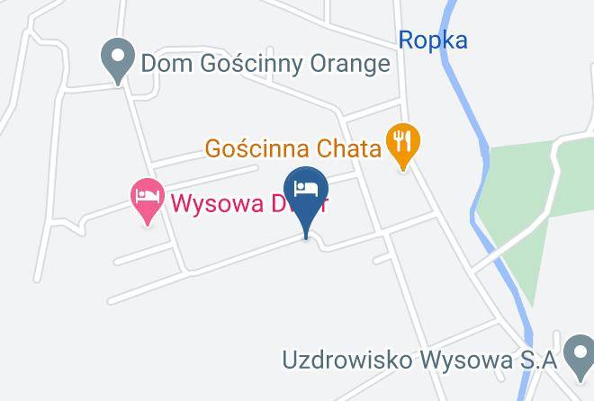 Gorlicki - Pensjonat Emilia Maps