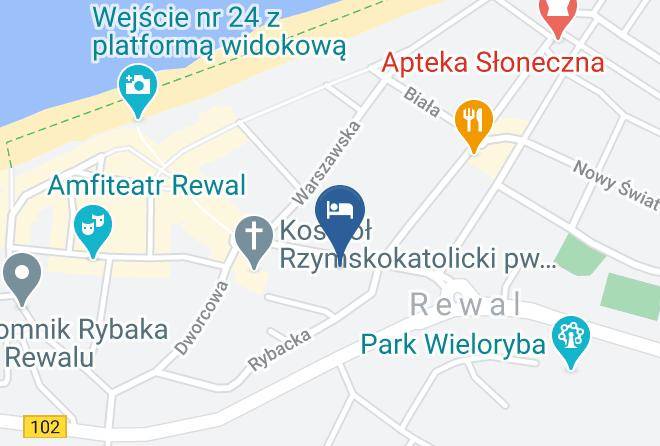 Gryficki - Pensjonat Faleza Maps