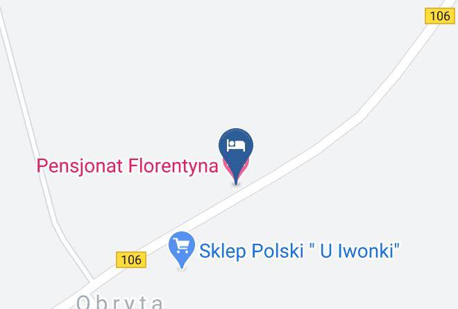 Pyrzycenty - Pensjonat Florentyna Maps