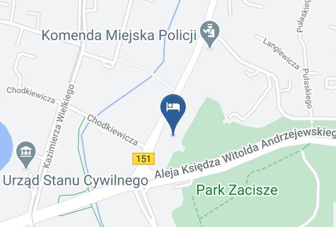 Gorzow Wielkopolski - Pensjonat Fuda Maps