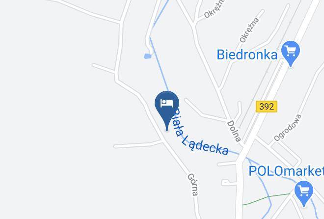 Klodzki - Pensjonat Gorna Chata Maps