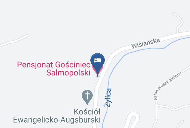Pensjonat Gosciniec Salmopolski Map