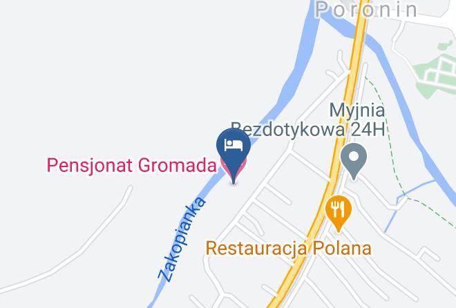 Tatrzanski - Pensjonat Gromada Maps