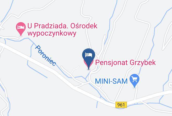 Tatrzanski - Pensjonat Grzybek Maps