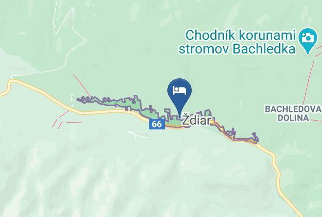 Poprad - Pensjonat Havran Maps