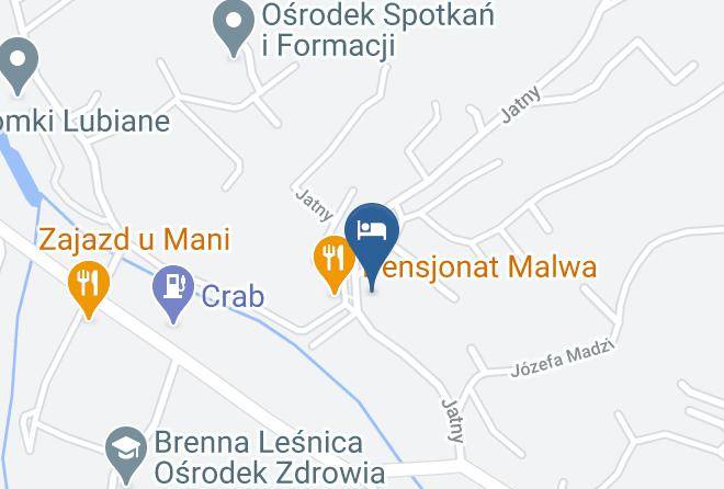 Cieszynski - Pensjonat Hawana Maps
