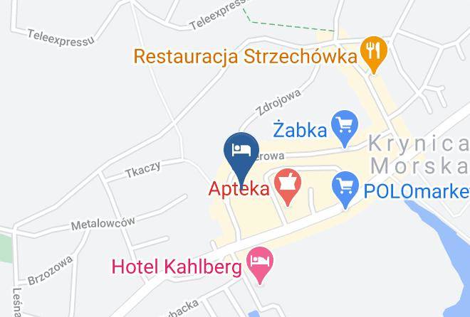 Pensjonat I Restauracja Polonia Map
