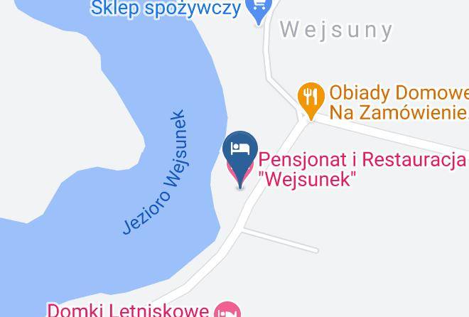 Pensjonat I Restauracja Wejsunek Map