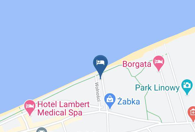Kolobrzeski - Pensjonat Kaszubianka Maps