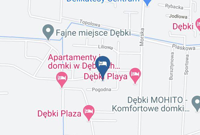 Pucki - Pensjonat Korab Maps
