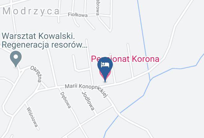 Nowosolski - Pensjonat Korona Maps