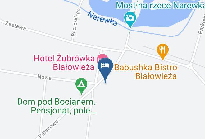Hajnowski - Pensjonat Krainka Maps