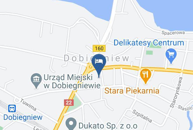 Strzelecko Drezdenecki - Pensjonat La Mirage Maps
