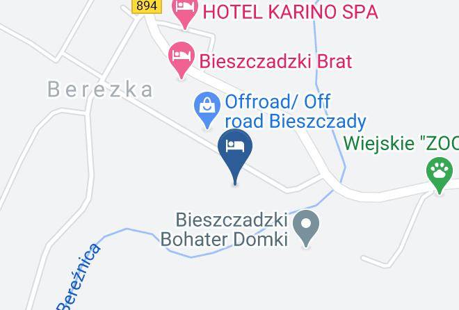 Leskonty - Pensjonat Lesniczowka Maps