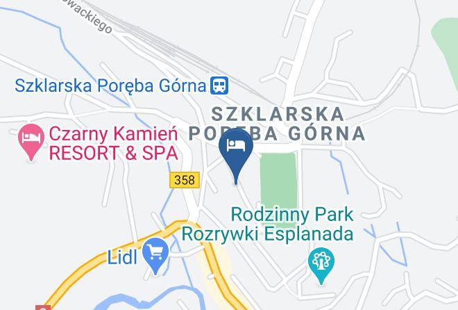 Jeleniogorski - Pensjonat Lider Maps