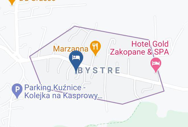 Tatrzanski - Pensjonat Marianna Maps