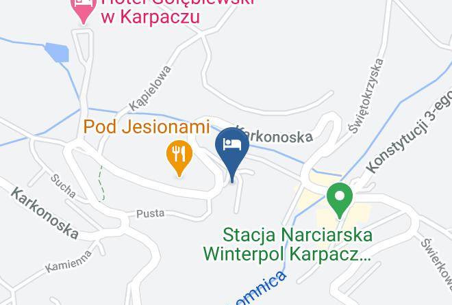Jeleniogorski - Pensjonat Marynia Maps