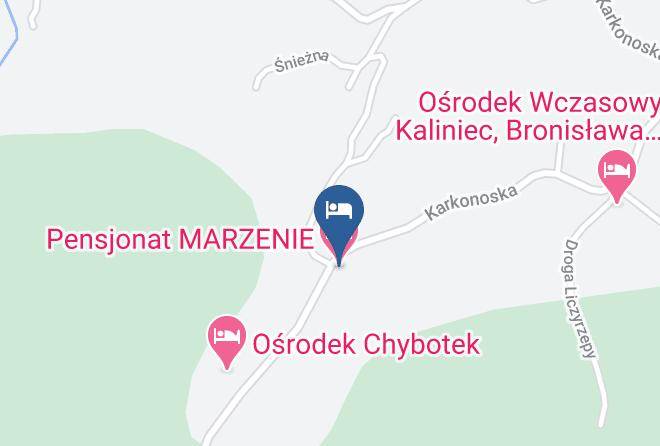 Jeleniogorski - Pensjonat Marzenie Maps