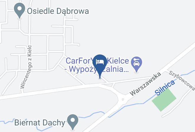 Kielce - Pensjonat Medison Boutique B&b Maps