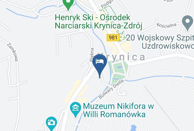 Nowosadecki - Pensjonat Mewa Maps