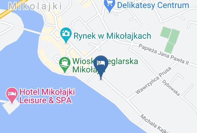 Mragowski - Pensjonat Mikolajki Maps