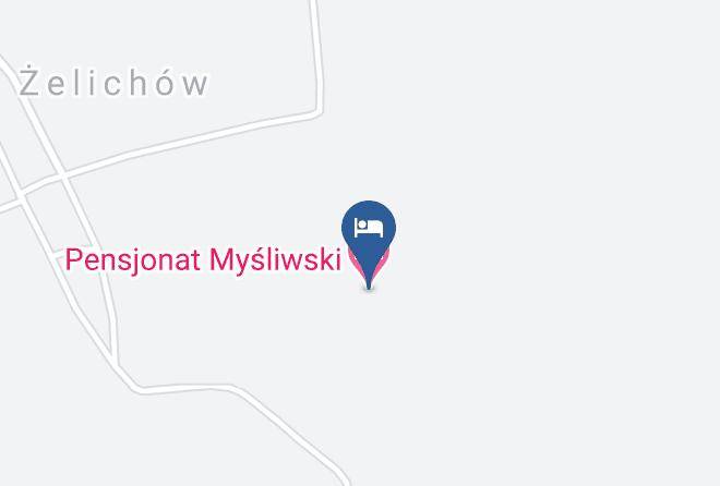Gryfinski - Pensjonat Mysliwski Maps