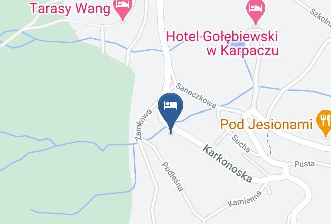 Jeleniogorski - Pensjonat Nasz Domek Maps