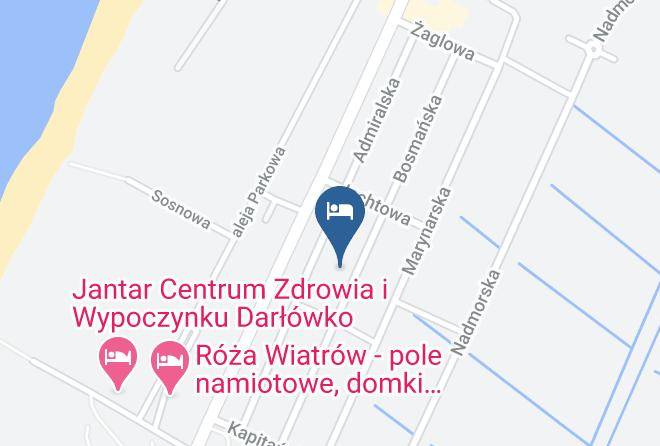 Slawnonty - Pensjonat Neptun Maps