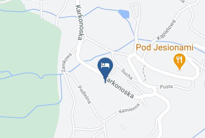 Jeleniogorski - Pensjonat Pegaz Maps