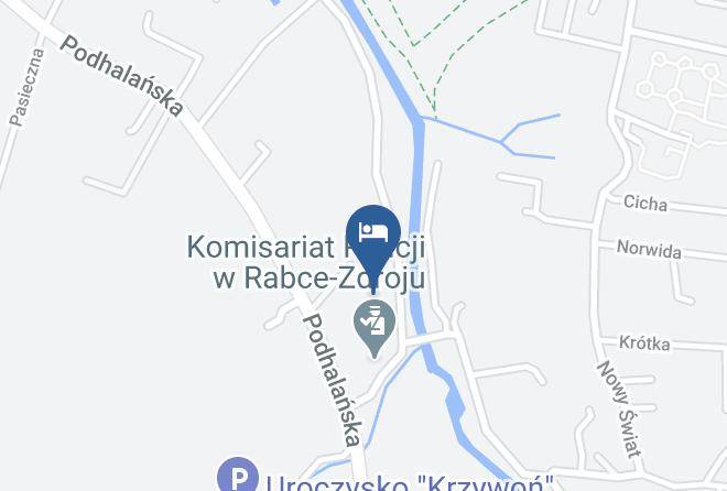 Nowotarski - Pensjonat Pocieszna Woda Maps