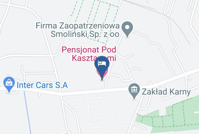 Glogowski - Pensjonat Pod Kasztanami Maps