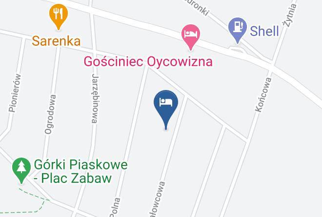 Piaseczynski - Pensjonat Pod Orzechami Maps