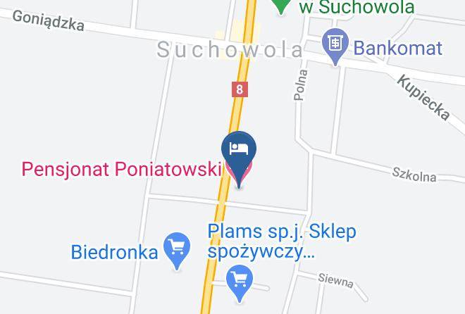 Sokolski - Pensjonat Poniatowski Maps