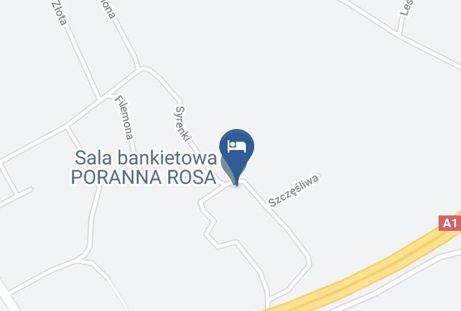 Torunski - Pensjonat Poranna Rosa Maps