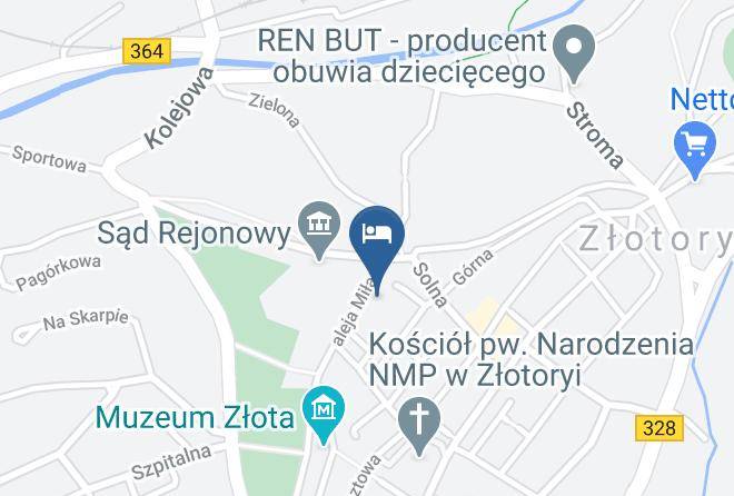 Zlotoryjski - Pensjonat Przy Milej Maps