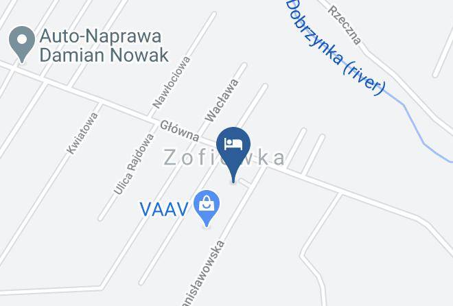 Lodzki Wschodni - Pensjonat Przystanek Zofiowka Maps