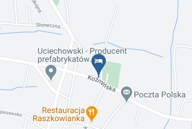 Ostrowski - Pensjonat Raszkowianka Maps