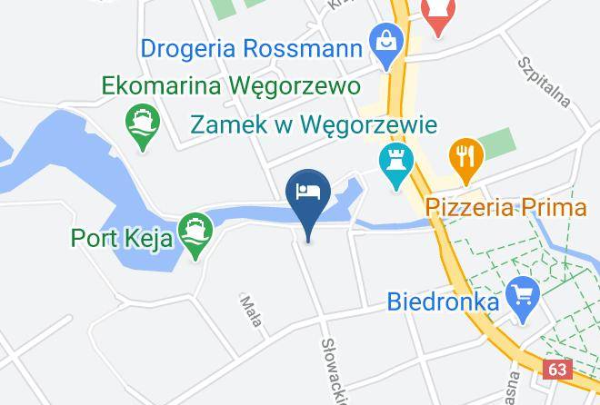 Wegorzewonty - Pensjonat Restauracja Nautic Maps