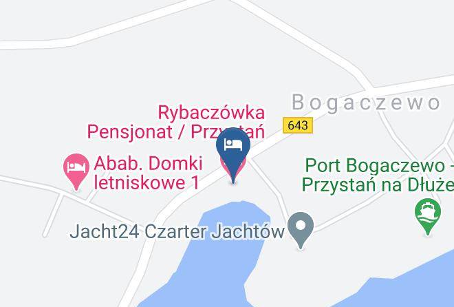 Pensjonat Restauracja Rybaczowka Map