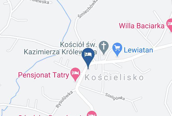 Tatrzanski - Pensjonat Reymontowka Maps