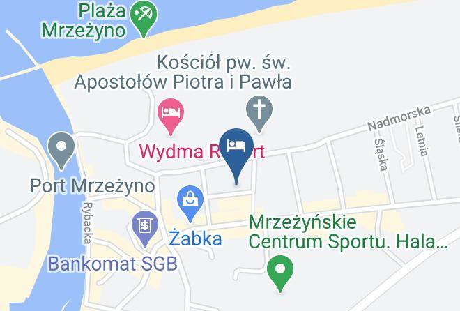 Gryficki - Pensjonat Rubin Maps