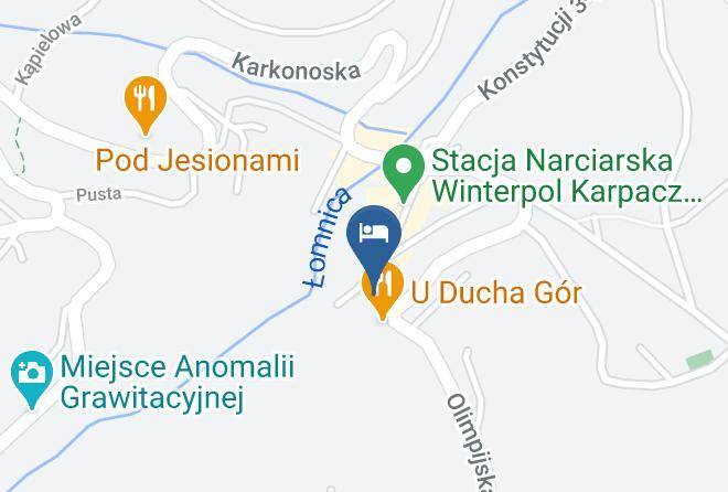 Jeleniogorski - Pensjonat Safir Maps