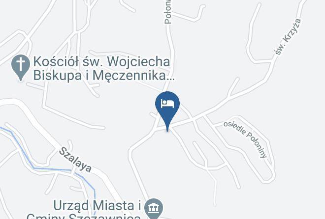 Pensjonat Skalny Map