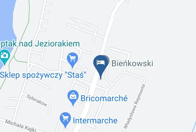 Ilawski - Pensjonat Skarbek Maps