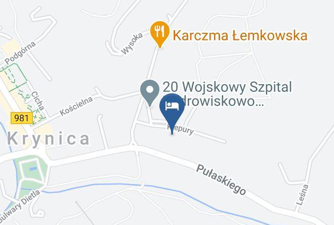 Nowosadecki - Pensjonat Skarbowka Dolna Maps
