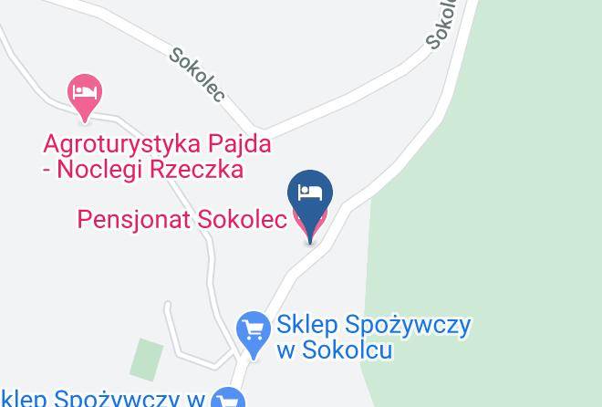 Klodzki - Pensjonat Sokolec Maps