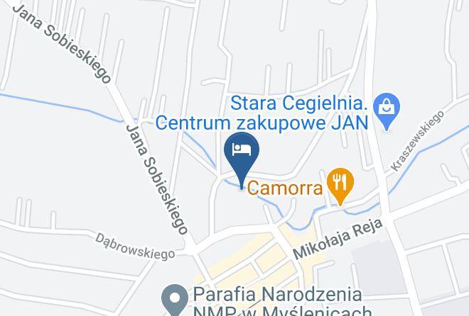 Myslenicki - Pensjonat Stek Noclegi Hotel Myslenice Maps