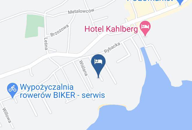 Nowodworski - Pensjonat Syrena Maps
